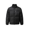 Contour Sportstyle Series Down Comfortable Stand Wool Jacket Теплый однотонный пуховик для мужчин Куртки черные C25808