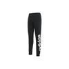 Vintage Logo Printed Knit Sports Pants Women Pants Black AJ4592