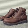 Manufacturer Outdoor Shoes Sports Casual Men's Anti Slip Wear-resistant Mid Top Single Versatile Workwear