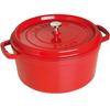 Кокотница Zwilling Staub, круглая, 28 см, вишнево-красная, 6,7 л (40509-852-0)