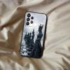 Чехол для телефона с шахматным рисунком для Samsung Galaxy A20, A21s, A22, A31, A32, A52, A53, A72, 73, A80, мягкий черный чехол