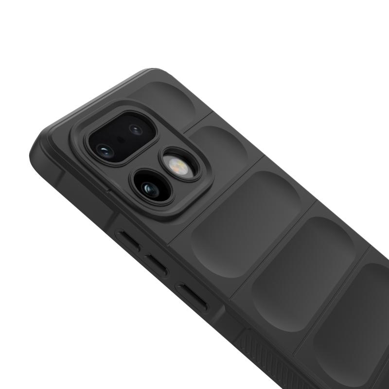 Чехол для Realme 16 Pro и 16 Pro Plus, противоскользящий, защищающий от отпечатков пальцев, с подушкой безопасности, ударопрочный, из мягкого силикона и ТПУ, полноразмерная задняя крышка
