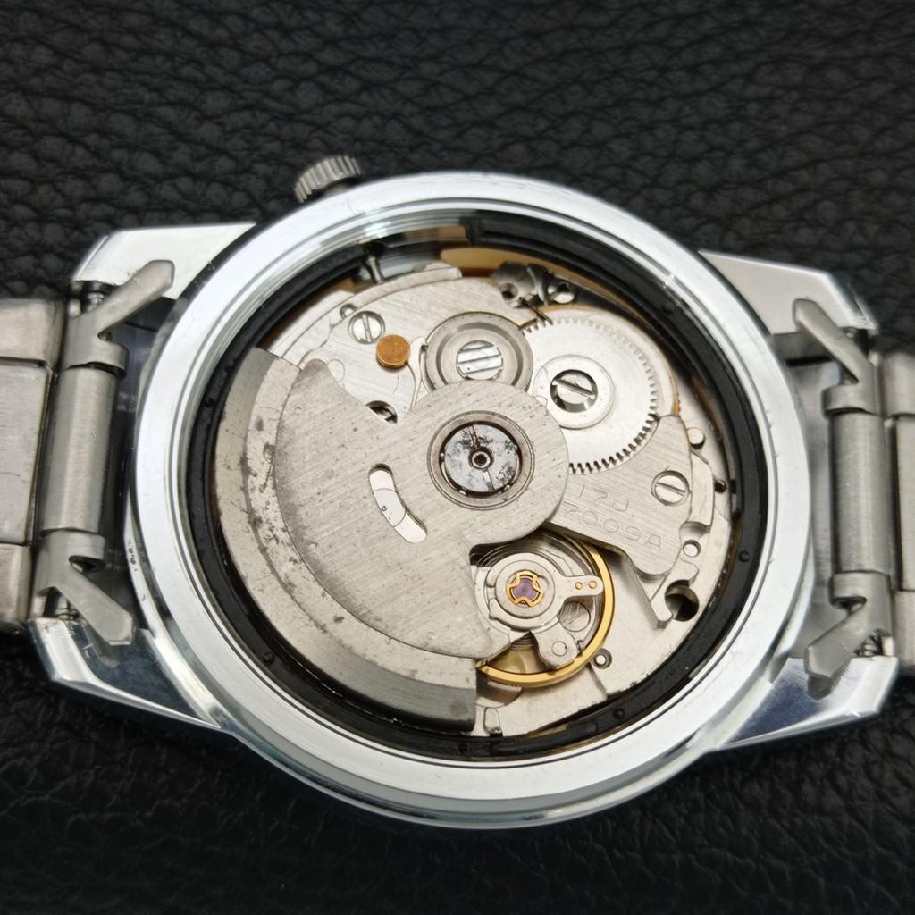 АВТОМАТИЧЕСКИЕ ВИНТАЖНЫЕ ВОССТАНОВЛЕННЫЕ МУЖСКИЕ ЧЕРНЫЕ ЧАСЫ SEIKO EXPO 70 ЯПОНИЯ a446012-1