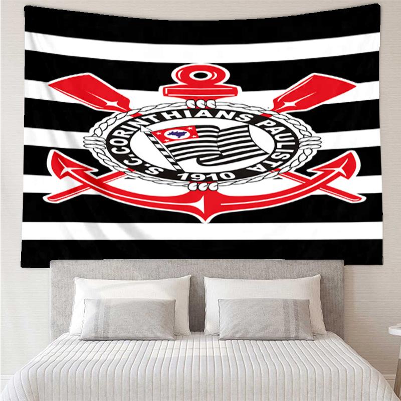 Football Club Emblem Tapestry Hanging for Bedroom,Livingroom, Playroom,Decor Art Room Wall Tapestry Holiday and Birthday Gifts