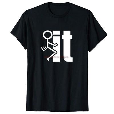Fck It Sarcastic Offensive Rude Cool Graphic Humor Funny Graphic T Shirts Cotton Short Sleeve Tshirt Summer Mens Print T Shirt