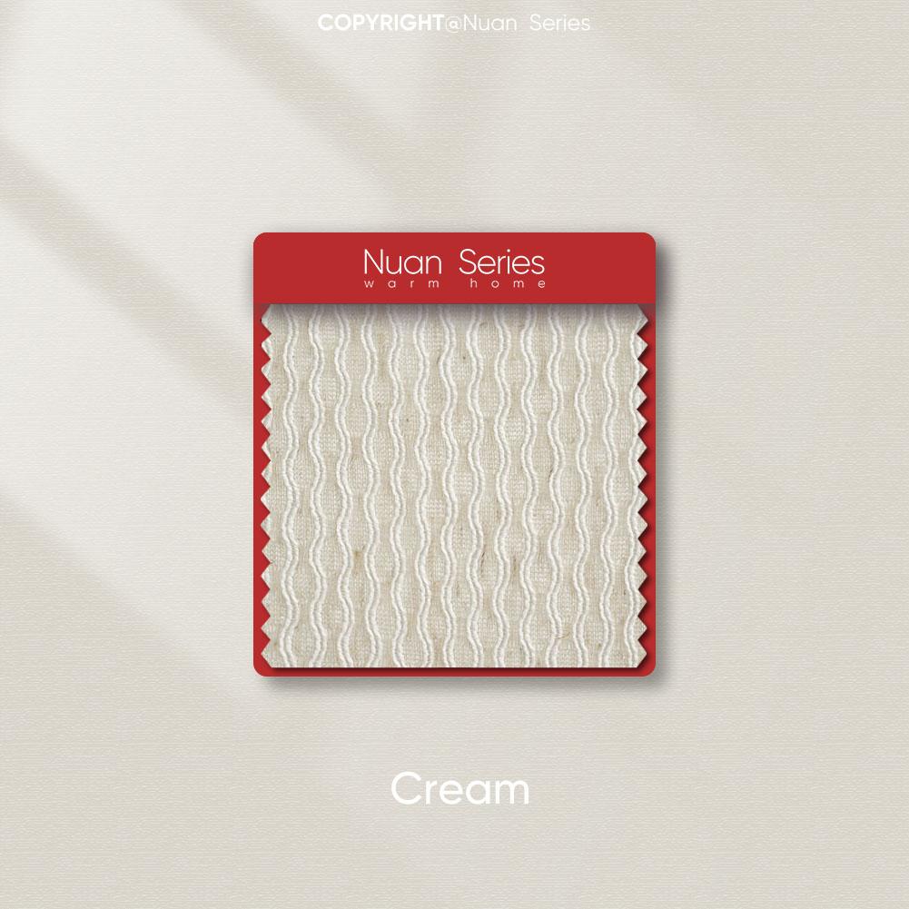 1 предмет, прозрачная занавеска кремового цвета, полупрозрачная тюль, занавеска для спальни, гостиной, серия Nuan