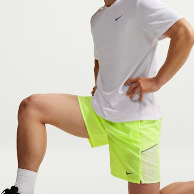Nike Running Shorts Men's Neon Green Moderate