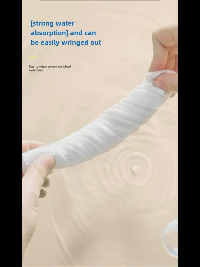 Утолщенные одноразовые хлопковые полотенца для лица для салонов красоты – большой размер для подвешивания и выдвижения