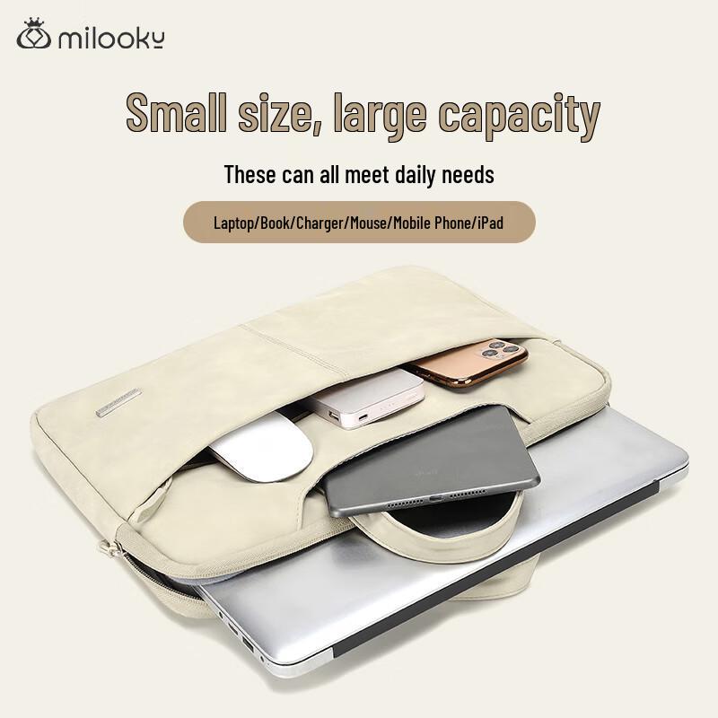 Стильная влагозащищенная сумка для ноутбука Milooky