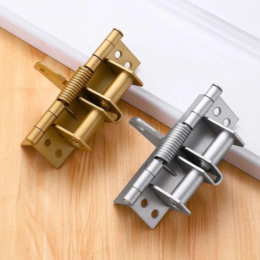 Right Angle Door Closer Self-Closing Invisible Door Spring Hinge Wooden Door