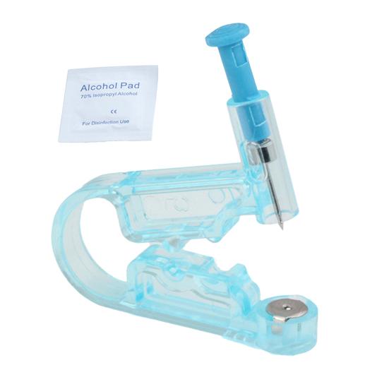 Одноразовый пистолет для пирсинга ушей, портативное устройство для быстрого пирсинга без боли для повседневной жизни