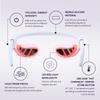 EMS Eye Bag Massager 3D LED Red Light Therapy Beauty Micro-Current Eye Care Massager Fatigue Relief Wrinkle Dark Circle Removal
