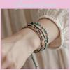 Colorful Beaded Boho Bracelet For Women Adjustable Ethnic Style Summer Accessory