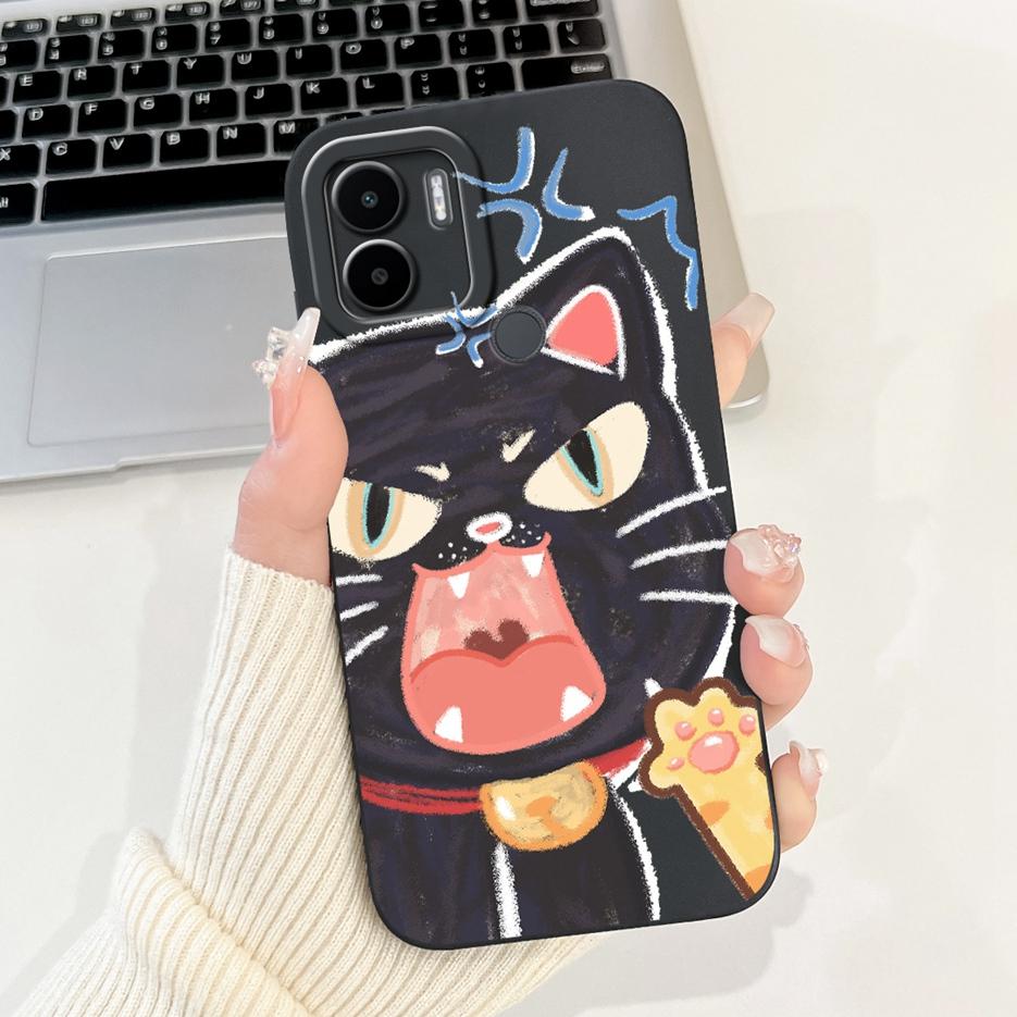 Чехол для Xiaomi Redmi A2 Redmi A2+ Новый Конфетный Расписной Чехол Ударопрочный Чехол для Телефона Для Xiaomi Redmi A2 Plus RedmiA2 A2+ Мягкий Чехол