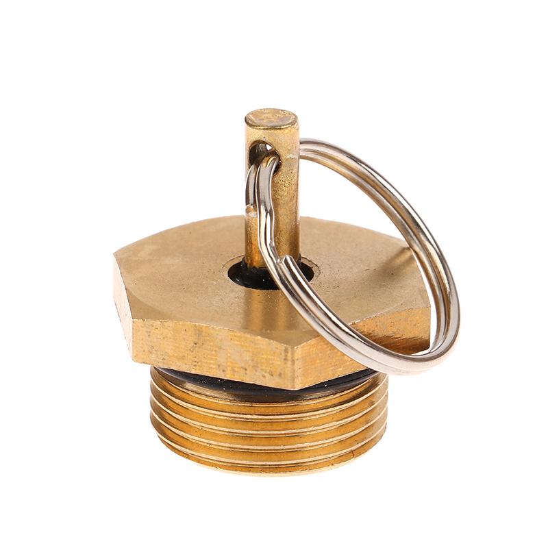 Truck Air Tank Drain Valve Anti-Rust Antifouling Air Tank Drain Switch Type 151 Copper Plug Screw Auto Parts