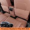 Для Jetour Shanhai L7 Plus 2026 2026 Автомобильный задний защитный коврик от пинков Специальная защитная крышка спинки сиденья Кожаные аксессуары для интерьера автомобиля