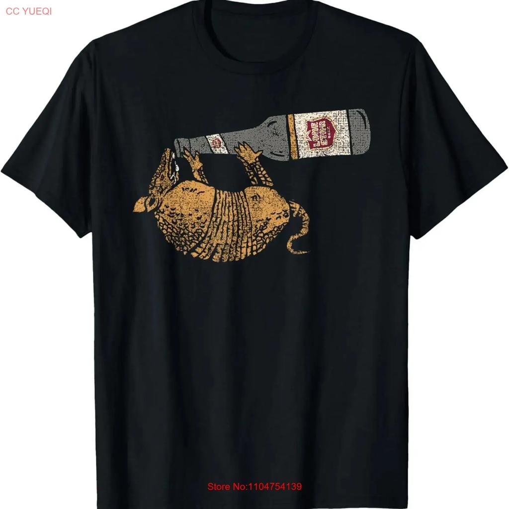 Vintage Style Texas Armadillo T Shirt vintage Washed Soft graphic designer clothes fashion Unisex Casual Top For Everyday Wear