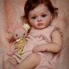 NPK 60 см законченная кукла реборн для маленьких девочек Тутти, ручная роспись, кукла, рисующая видимые вены