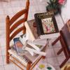 1/6 1/12 Dollhouse Book Can Be Opened Mini Books Gifts Miniature Book Model