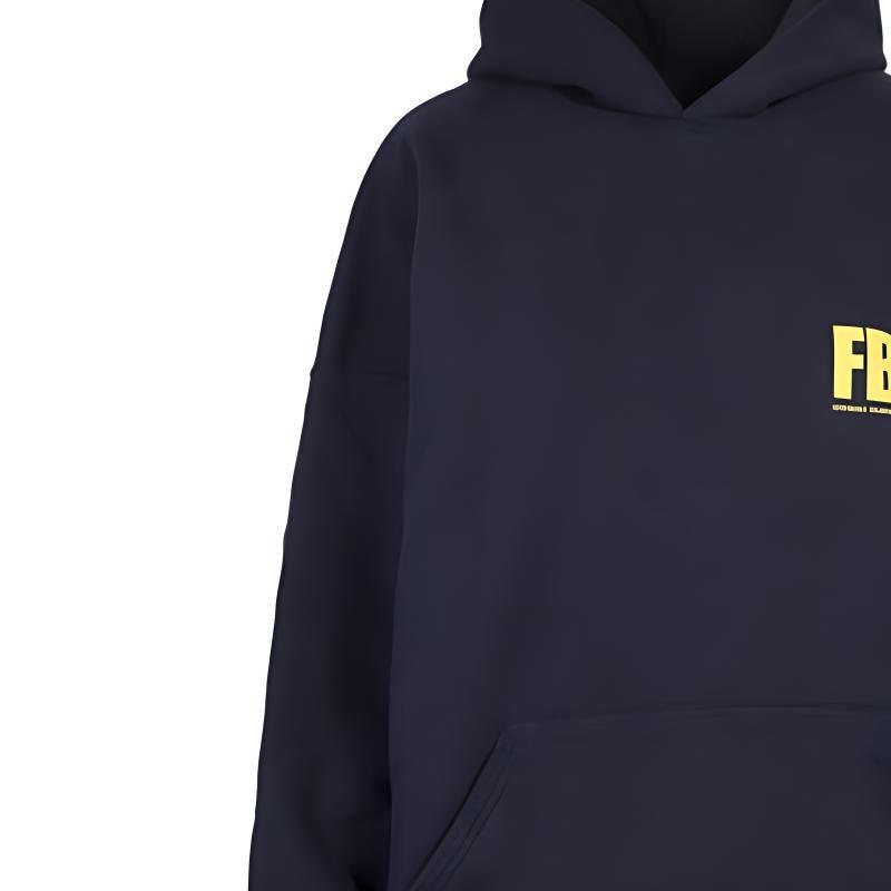 Balenciaga Двусторонняя толстовка с капюшоном и завязками 682144TLVM44084