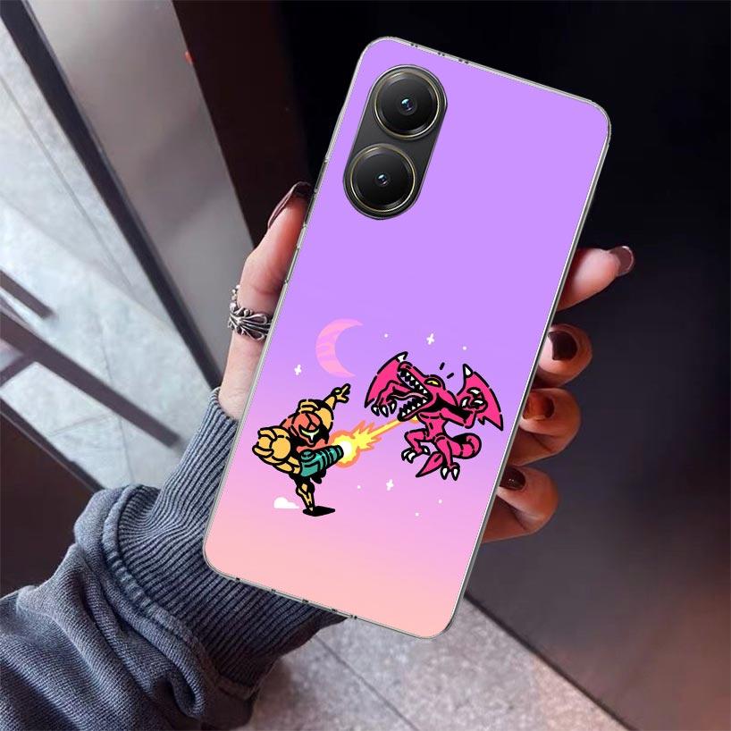 Game M-Metroids Phone Case For Xiaomi Poco X7 X6 X5 Pro F7 Ultra Redmi 15C 15 13 13C 12 12C 10 10A 10C 9 9A 9C 9T Shell Poco X7