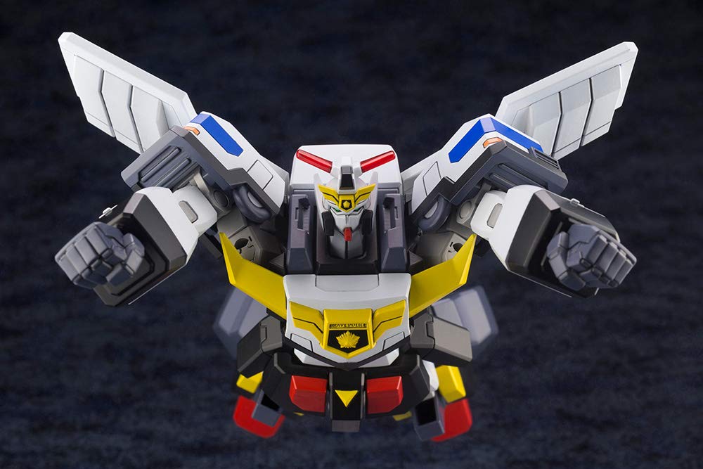 Juya Brave Police Height Approximately 165mm Plastic Model KP494 J-Decker Non-Scale