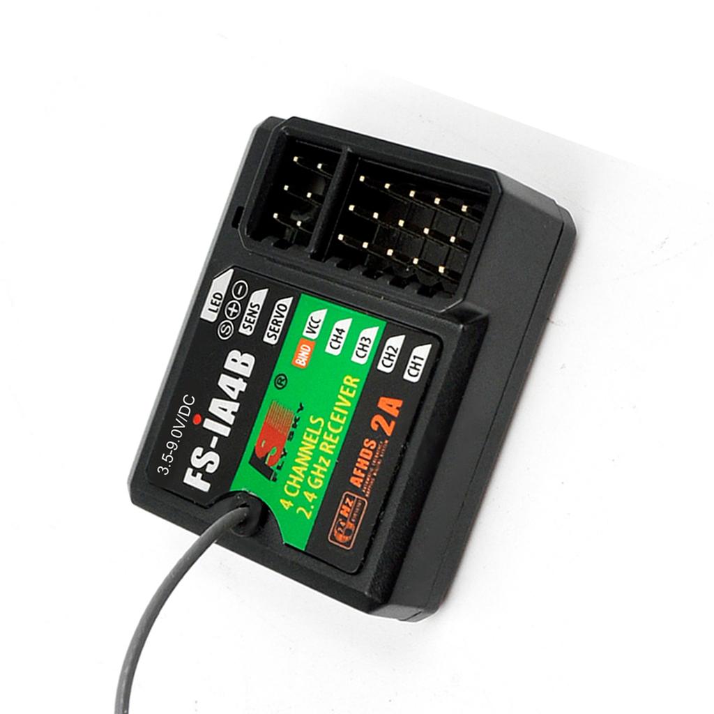 FS-iA4B RC Car Boat Receiver 2.4GHz 4CH 3.5-9.0V for FS-I10 FS-I6 FS-GT2F FS-GT2G FS-IT4S FS-I6S System Remote Controller