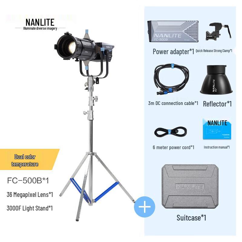 NANLITE FC-500B Bi-Color LED Video Light