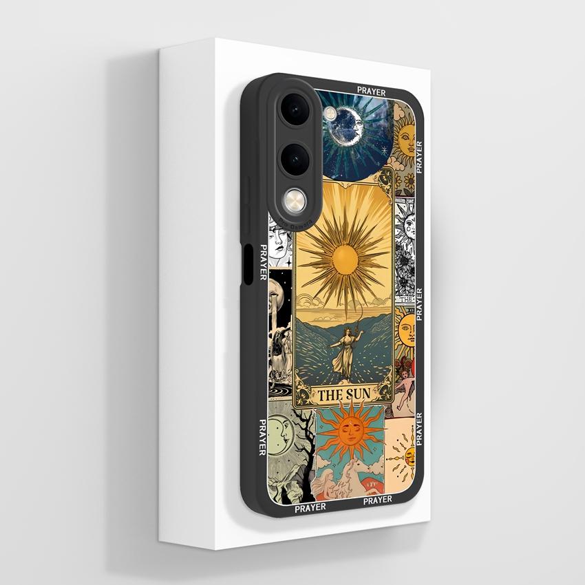 Для Vivo Y04 Y03 Y02 Y11 Y15 Y20 Чехол для телефона Милый мультяшный узор для девочек Гладкий жидкий силикон Противоударная защита Задние крышки Чехол для корпуса Vivo