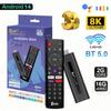 Android 14.0 TV Stick TV98 ATV 8K Smart TV Stick Allwinner H313 2.4G 5G Wifi Bluetooth 5.0 Network Media Player for Google YouTube NETFLIX