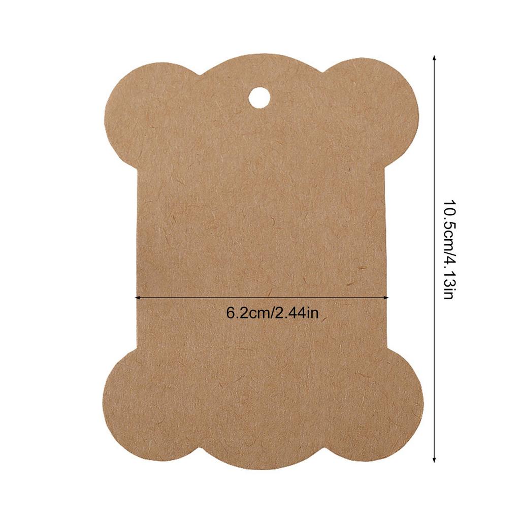 50 Pcs Paper Thread Bobbins Sewing Storage Winding Cardboard Thread Holder Embroidery Floss Bobbins Craft Supplies