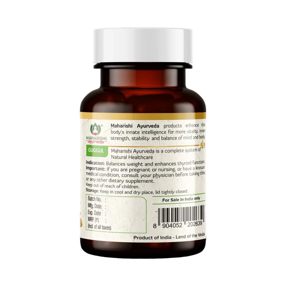 Гуггул (60 таб, 500 мг), Organic Guggul,  Maharishi Ayurveda