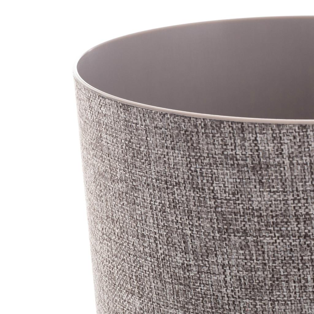 KADAX Doniczka Donica Na Kwiaty Osłonka Plastikowa Kwietnik 19cm Taupe