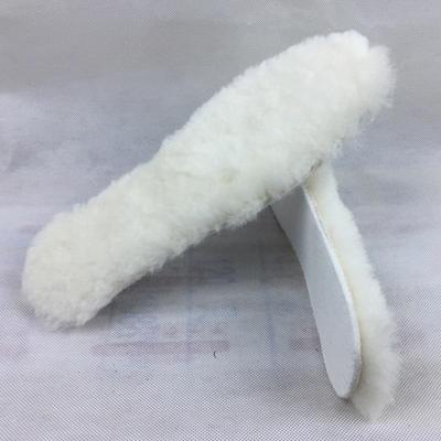 Женская стелька из натуральной овчины из австралийской шерсти, теплая удобная шерстяная стелька с зимней подкладкой