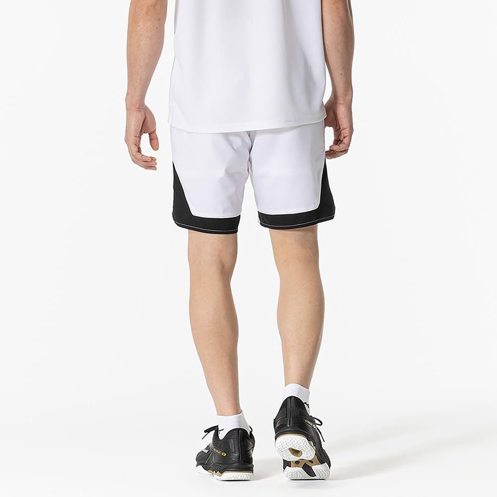 Теннис Бадминтон Игра Половина Официально Сертифицировано Ассоциацией Бадминтона Японии XS [Mizuno] Брюки, Брюки, Унисекс, 62JBB022, Белый,