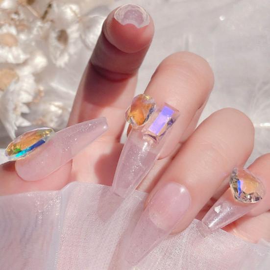 Стильные подвески для ногтей со стразами Модные аксессуары Красота ногтей