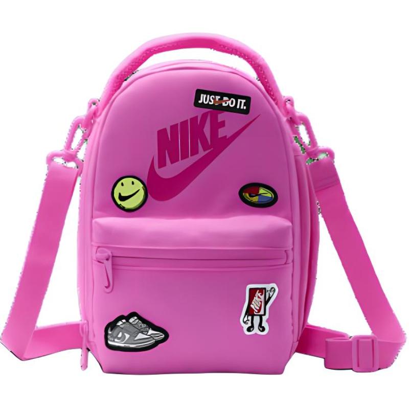 Nike Polyester One Shoulder Crossbody Storage Bag Regular Women's Pink Casual HJ1634-664 Casual HJ1634-664
