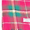 New Christmas Atmosphere Scarf Women's Winter Korean Retro Red Plaid with Warm Long Shawl Scarf