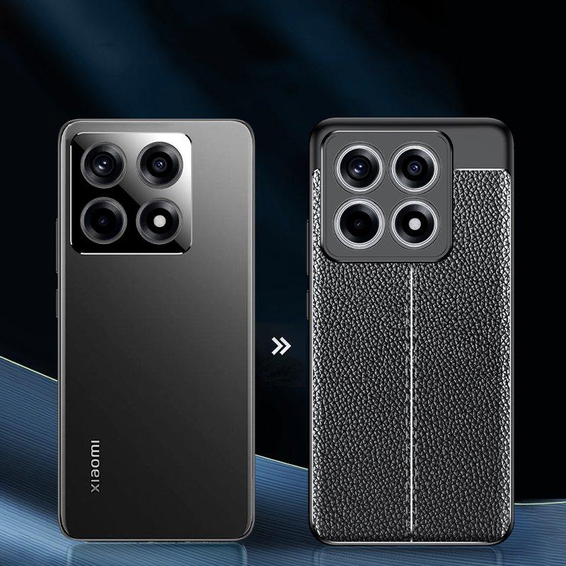 Для Xiaomi 14T Pro Чехол Xiaomi 14T Pro Обложка Funda Coque Ударопрочный Корпус ТПУ Мягкая Кожаная Защита для Телефона Для Xiaomi 14T Pro