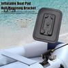 Inflatable Boats Mounting Bracket Glue-on Fishing Rod Holder Support PVC Kayaks Mounting Base Pad for Kayak Inflatable Boat