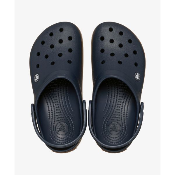 Crocs Крокбенд Кроклайт Повседневные Универсальные Сабо Обувь Унисекс Темно-синий 212756-410