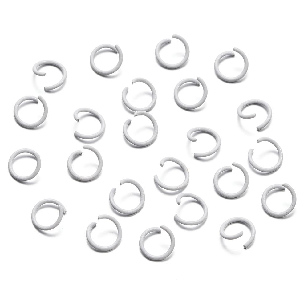 100Pcs 1.2x10mm Colorful Open Jump Rings Split Jump Ring Connector For Jewelry Making DIY Bracelet Necklace Earring Accessories