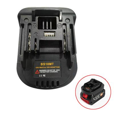 Адаптер-конвертер аккумулятора BS18MT для аккумуляторов Bosch 18 В BAT619G/620, конвертер для литиевого аккумулятора Makita 18 В BL 1860