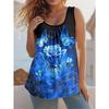 Summer Women's Sleeveless Vest Creative Personality Color Printing Comfortable Soft Oversized Fashionable Versatile Vest