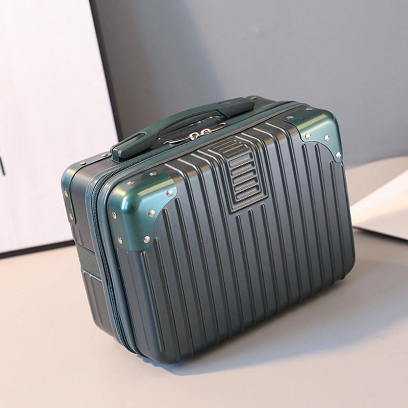 14 Inch Mini Travel Cosmetic Case Suitcase Makeup Storage Box Large Capacity