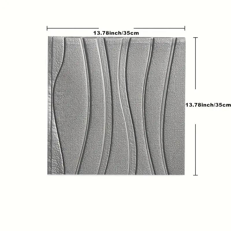3D обои с волнообразным рисунком самоклеящаяся наклейка на стену спальня устойчивые к плесени и влагостойкие обои украшение для дома