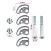 Camber Kit Fit for Chevrolet Silverado GMC Sierra Express Suburban 1500 2500 Yukon Tahoe, Upper Control Arm Suspension Kit