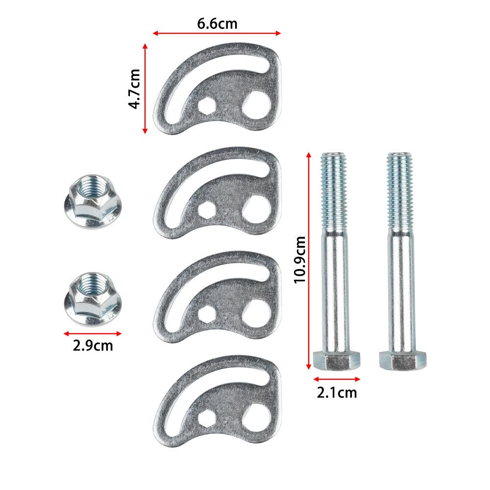 Camber Kit Fit for Chevrolet Silverado GMC Sierra Express Suburban 1500 2500 Yukon Tahoe, Upper Control Arm Suspension Kit