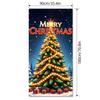 Christmas Background Cloth, Explosive Decorative Banner Hanging Cloth, Camera Couplet Direct Sales
