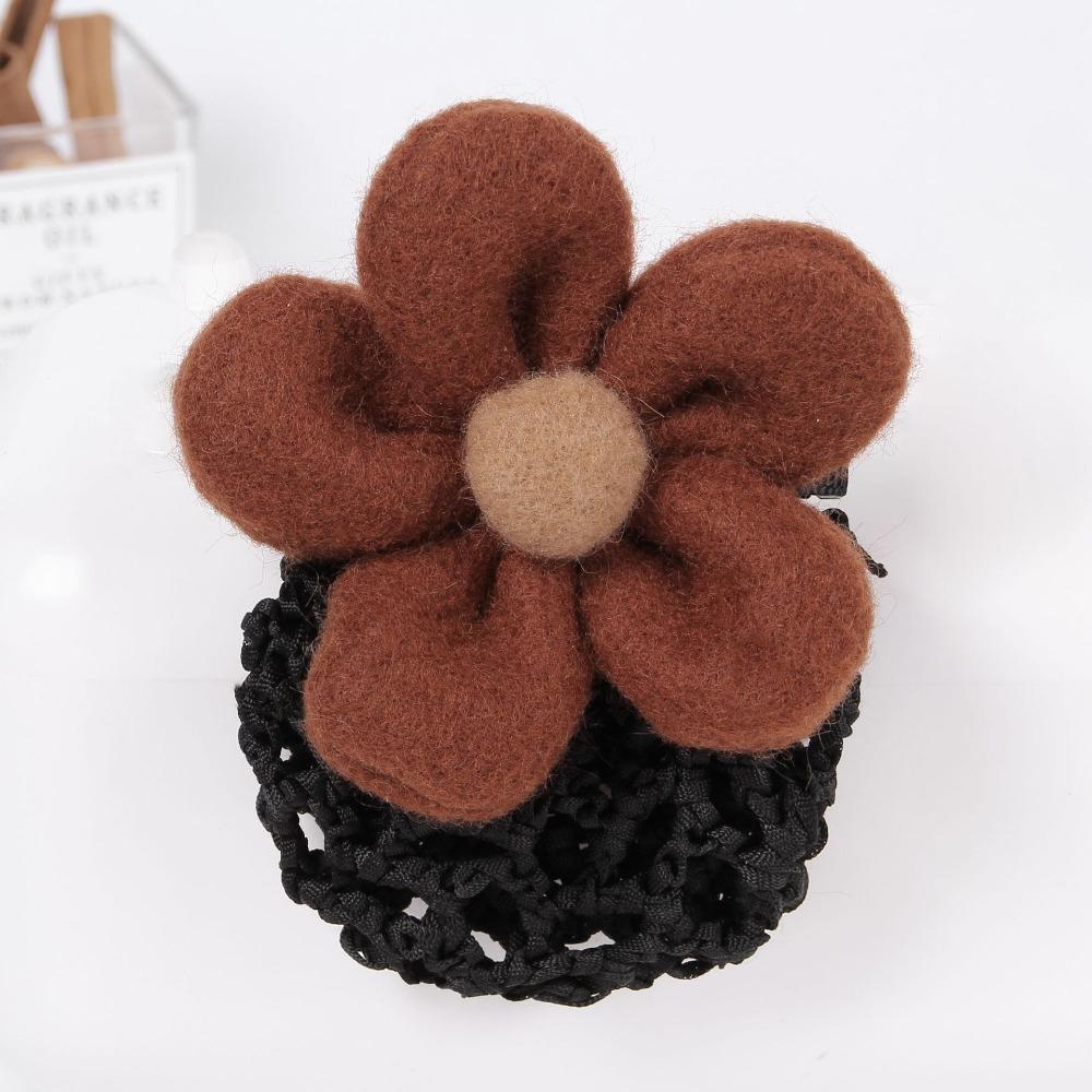 Корейский стиль крючком сетка для пучка заколки для волос крышка сетка кружево сетка для волос для девочек